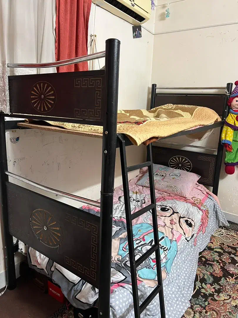 تخت دو طبقه قیمت 6 ملیون|تخت و سرویس خواب|جهرم, |دیوار