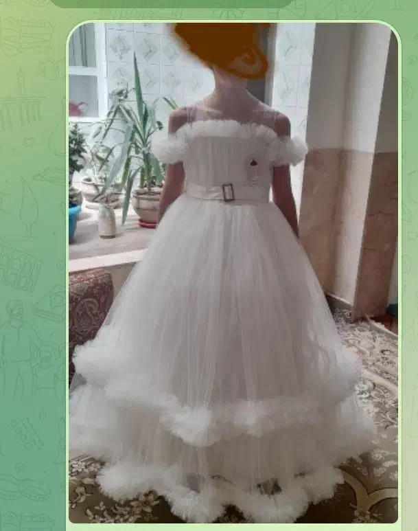 لباس عروس دخترانه. مناسب ۱۱ تا ۱۳ سال|لباس|آباده, |دیوار