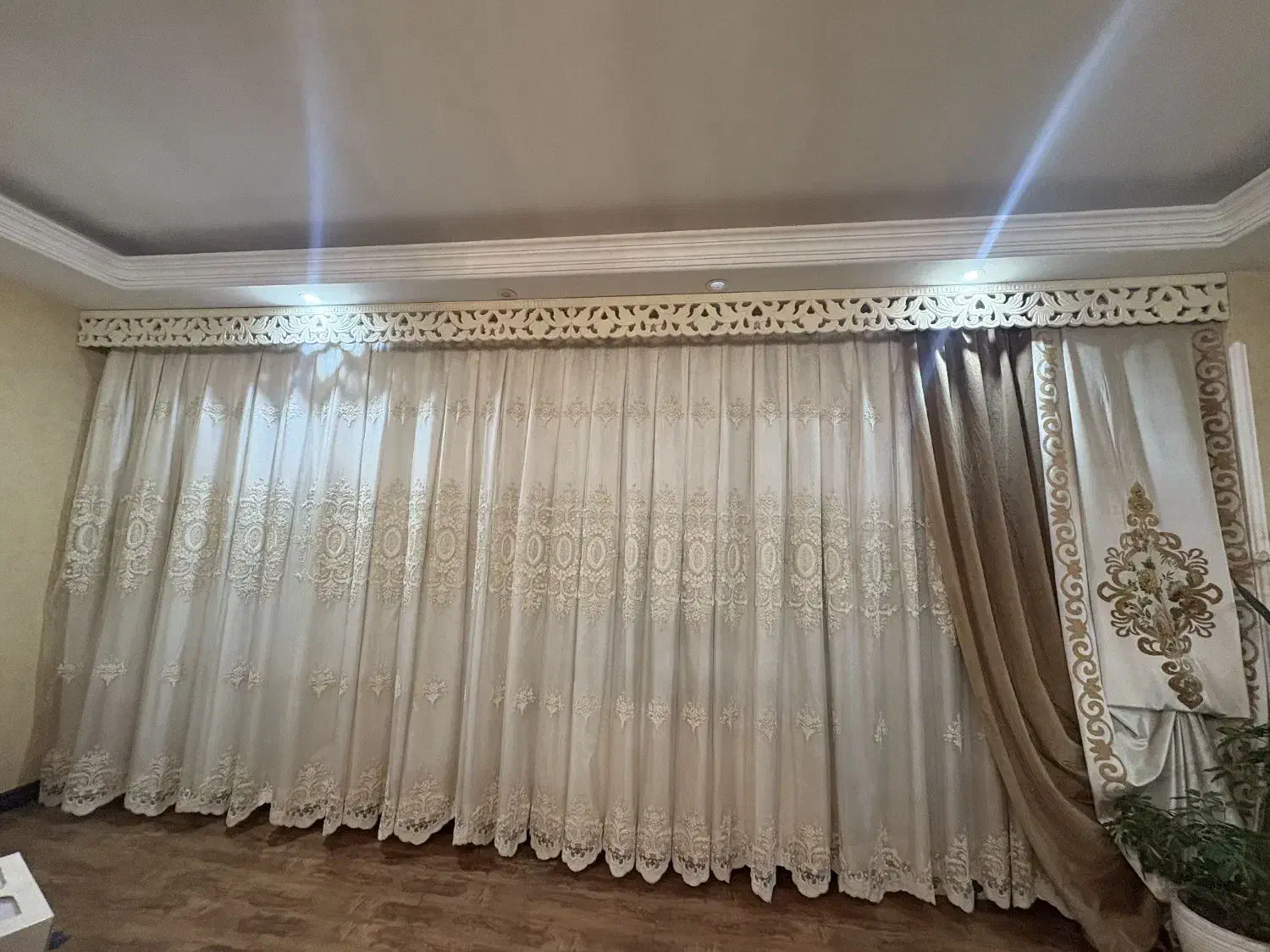 پرده|پرده، رانر، رومیزی|کرج, شهرک آسمان|دیوار