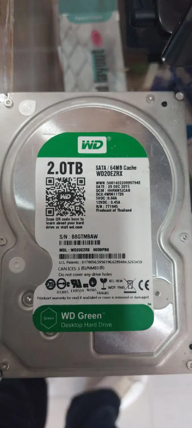 هارد ۱ ترا صفر و ۲ترا|قطعات و لوازم جانبی رایانه|بوشهر, |دیوار