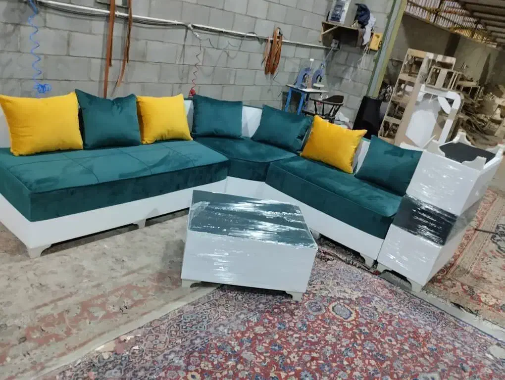 مبل راحتی ال نرم وبادوام/هماهنگ با دکوراسیون شما|مبلمان خانگی و میز عسلی|تهران, شهرک شریفی|دیوار