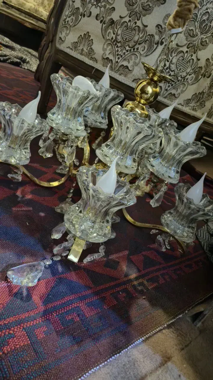 لوستر|لوستر و چراغ آویز|سهند, |دیوار