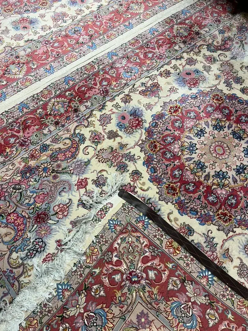 فرش دستبافت شش متری گل ابریشم|فرش|تهران, بریانک|دیوار