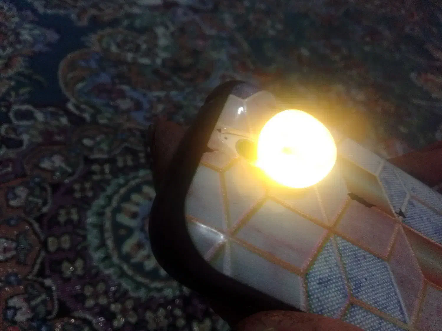 مهره قدیمی عتیقه|جواهرات|لنجان, |دیوار