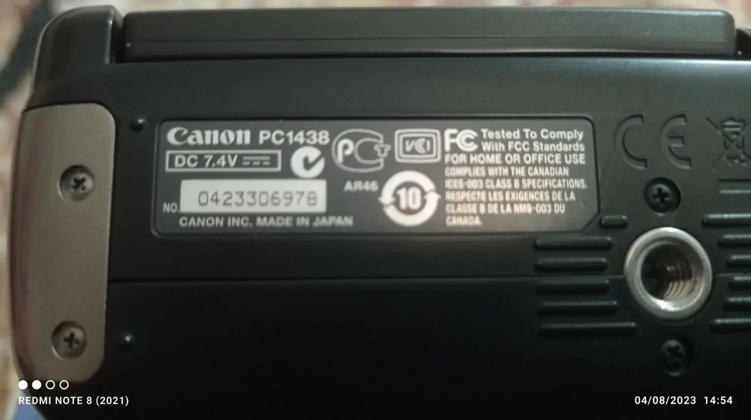 دوربین عکاسی و فیلمبرداری کانن|دوربین عکاسی و فیلمبرداری|اهواز, کیانشهر|دیوار