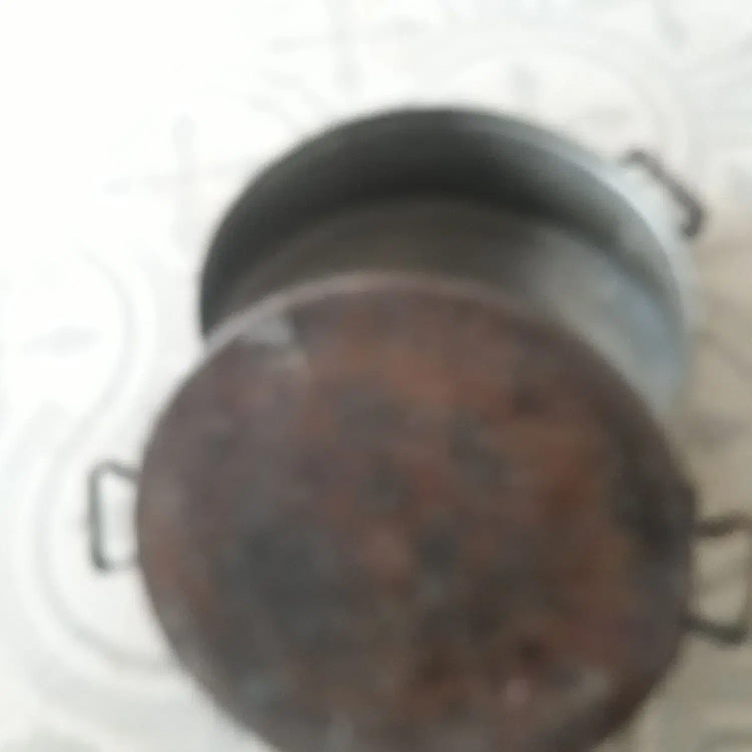 دیگ مسی بزرگ قدیمی دست ساز و با استحکام|ظروف پخت‌وپز|قوچان, |دیوار