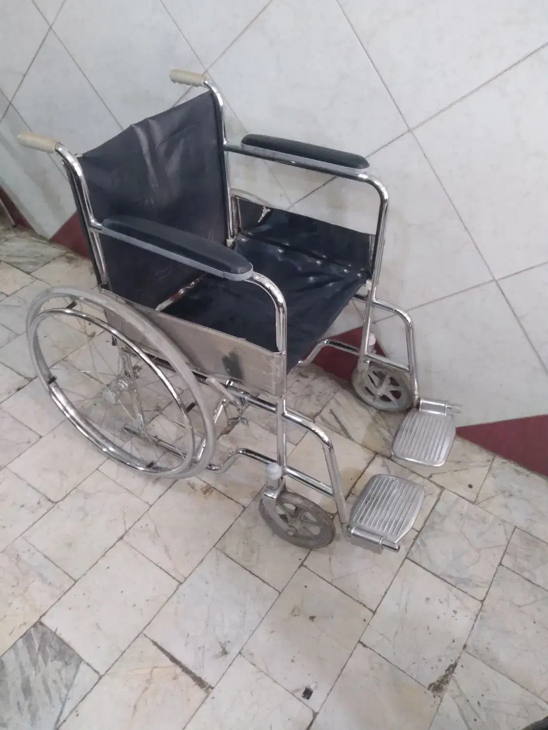 ویلچر تمام استیل|آرایشی، بهداشتی، درمانی|چهارباغ, |دیوار
