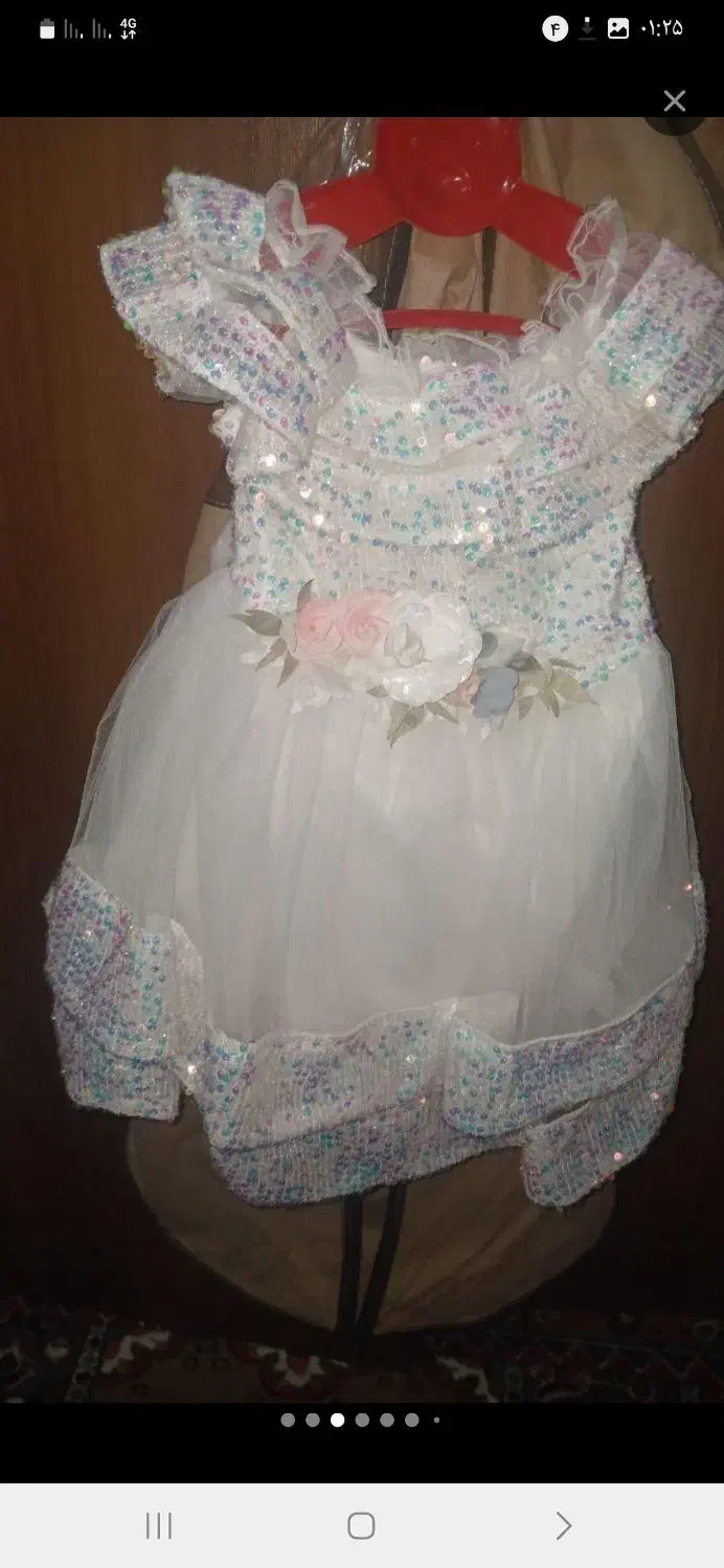 لباس عروس بچگانه|کفش و لباس بچه|نسیم‌شهر, |دیوار