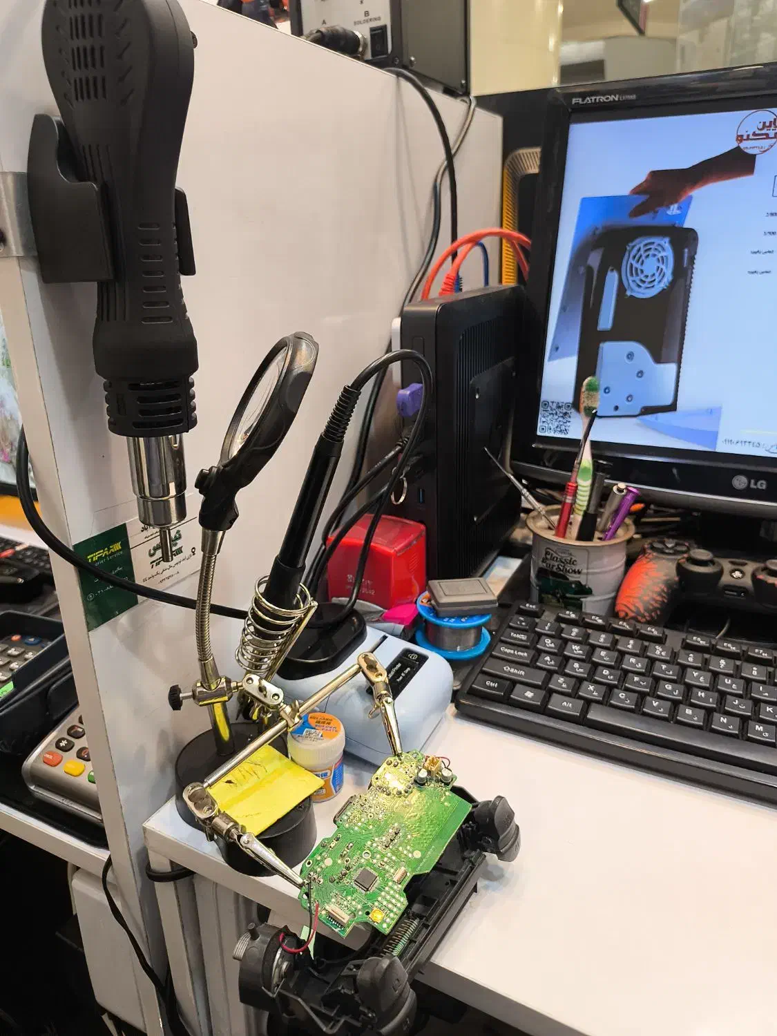 تعمیرات تخصصی دسته PS4 و PS5|کنسول، بازی ویدئویی و آنلاین|تهران, نازی‌آباد|دیوار