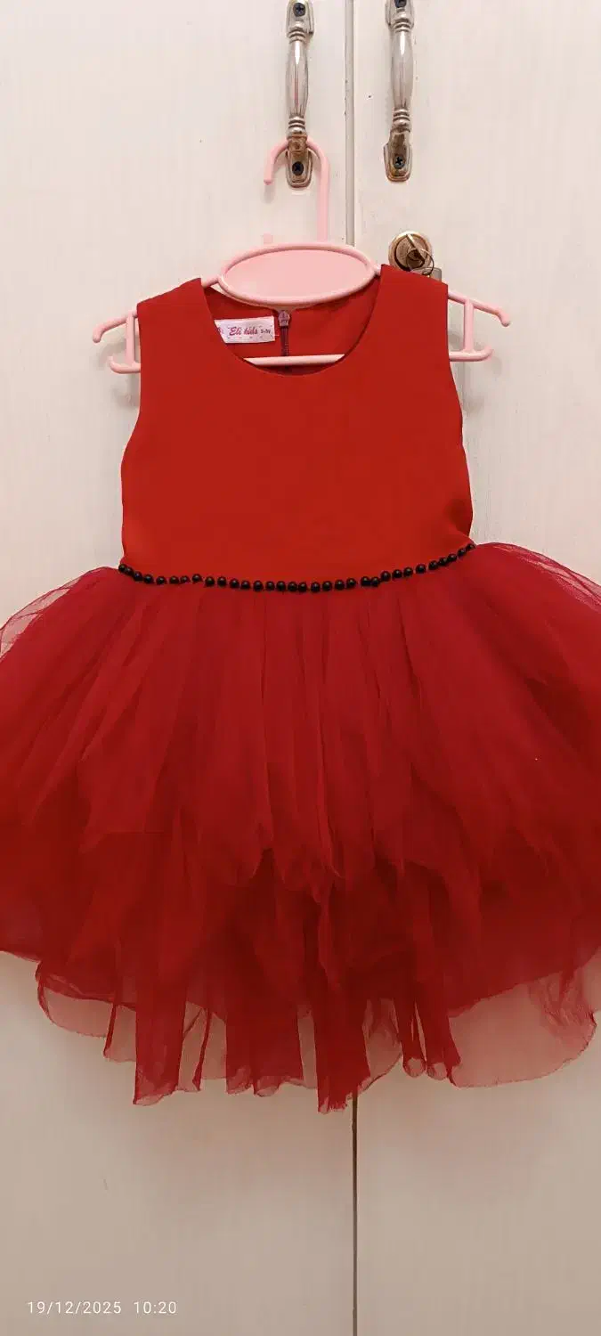 پیراهن دخترانه|کفش و لباس بچه|قزوین, |دیوار