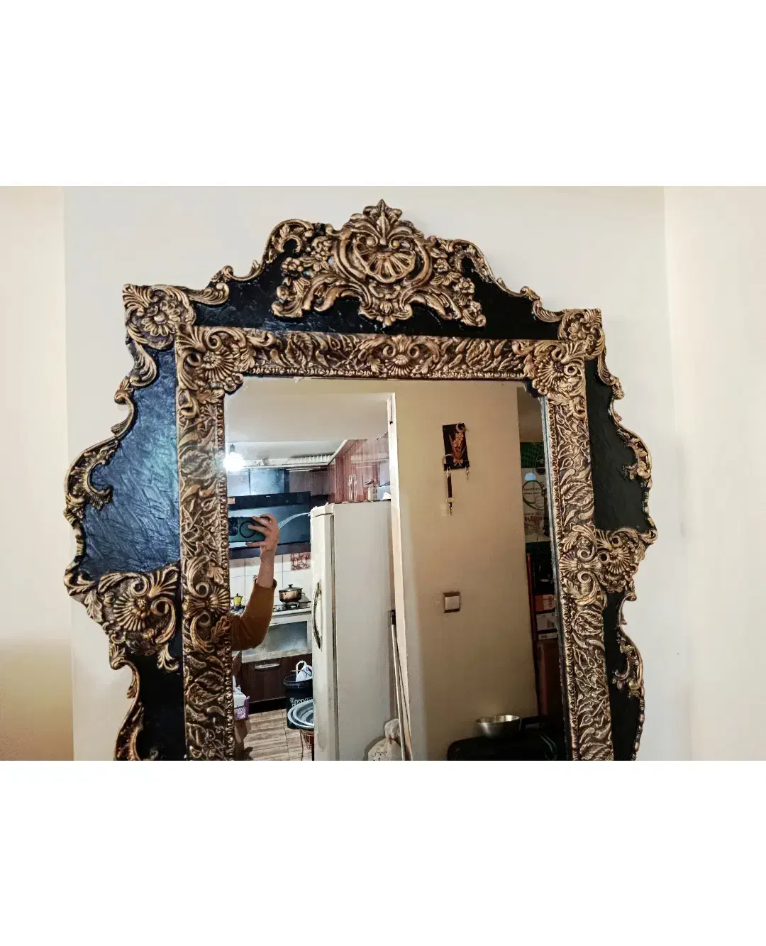 آینه میز شمعدان سلطنتی زیر قیمت به خاطر جابجایی|بوفه، ویترین، کنسول|شیراز, هفت تنان|دیوار