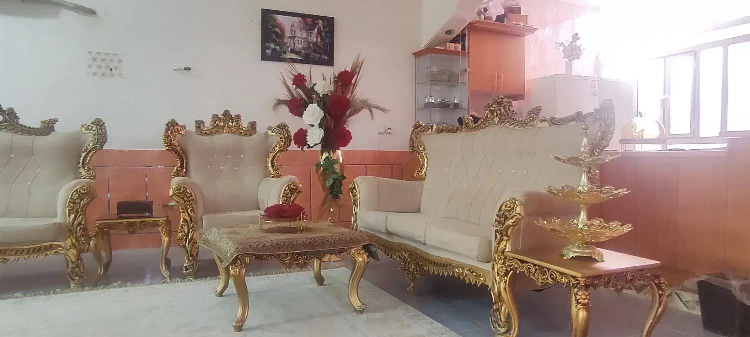 مبل سلطنتی|مبلمان خانگی و میز عسلی|لردگان, |دیوار