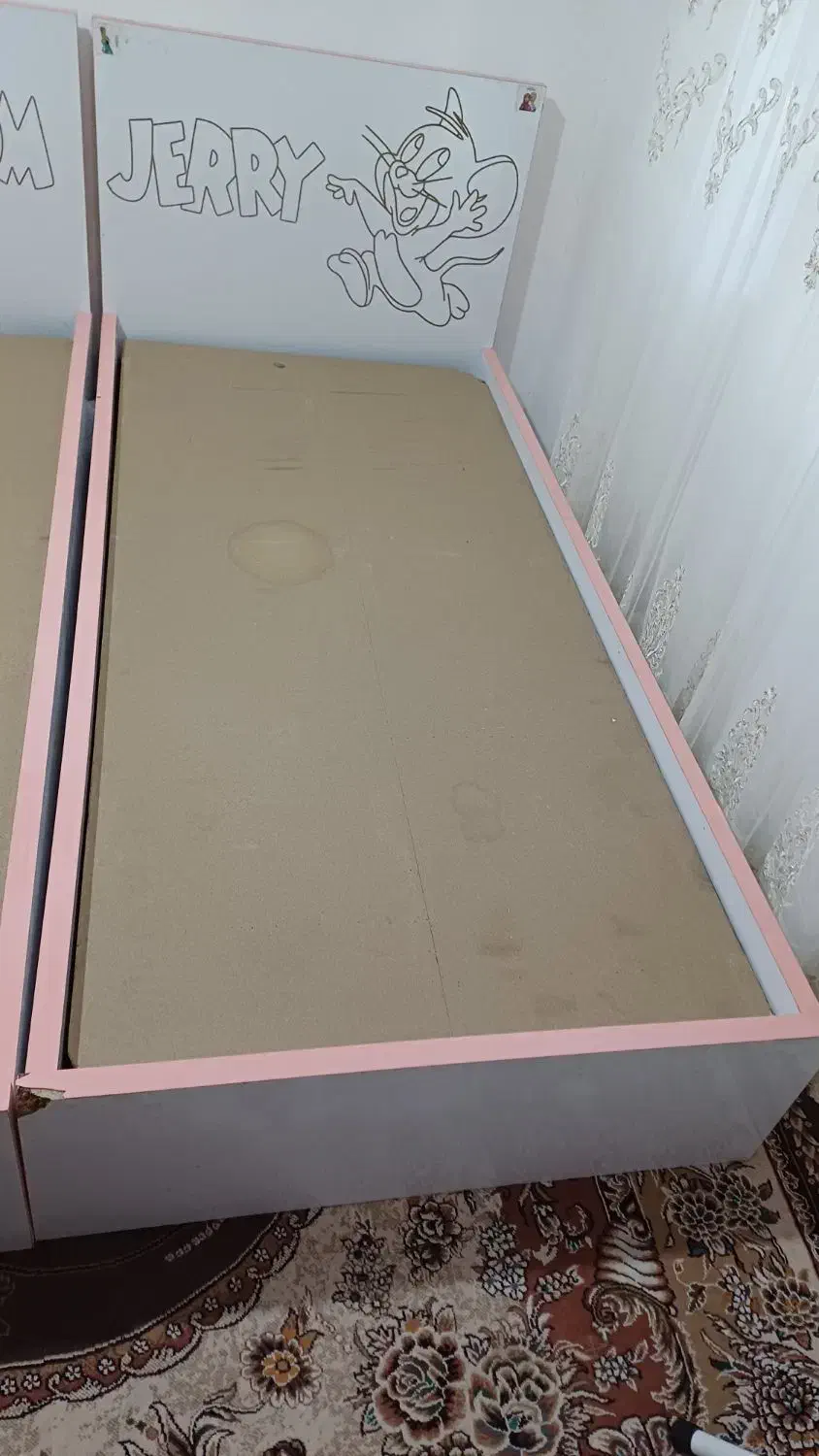 دو عدد. تختخواب بچه گانه|تشک تختخواب|تایباد, |دیوار