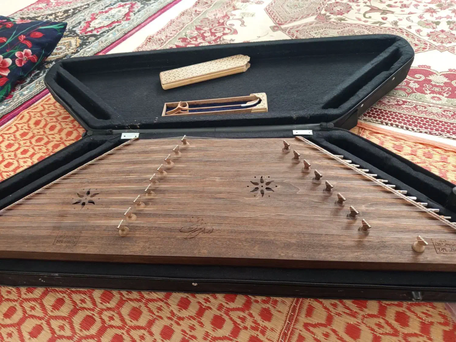 سنتور دست ساز دو مهر اکبری|سازهای سنتی|مرودشت, مختارآباد|دیوار