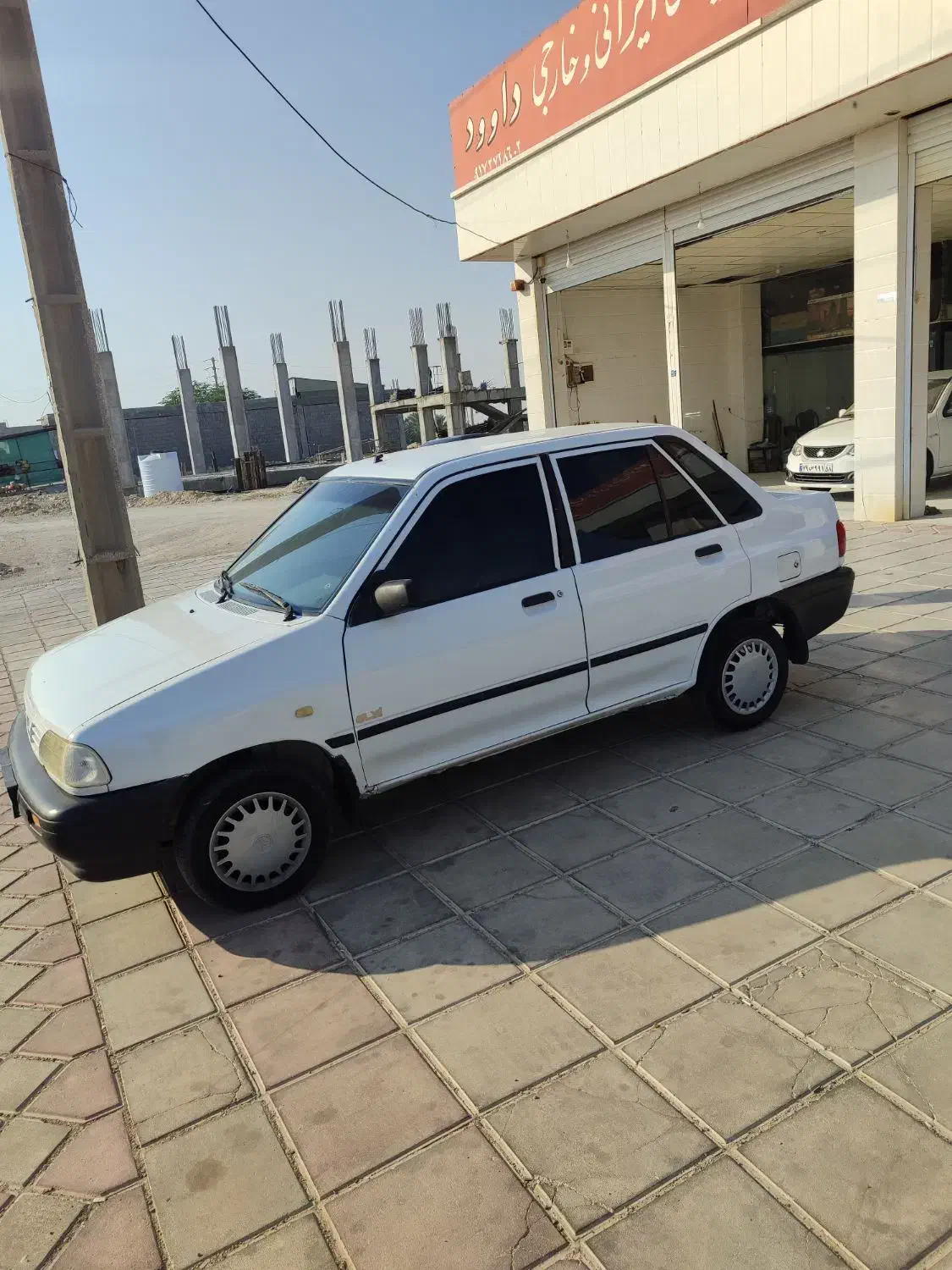 پراید بدون رنگ شاسی پلمپ|خودرو سواری و وانت|خورموج, |دیوار