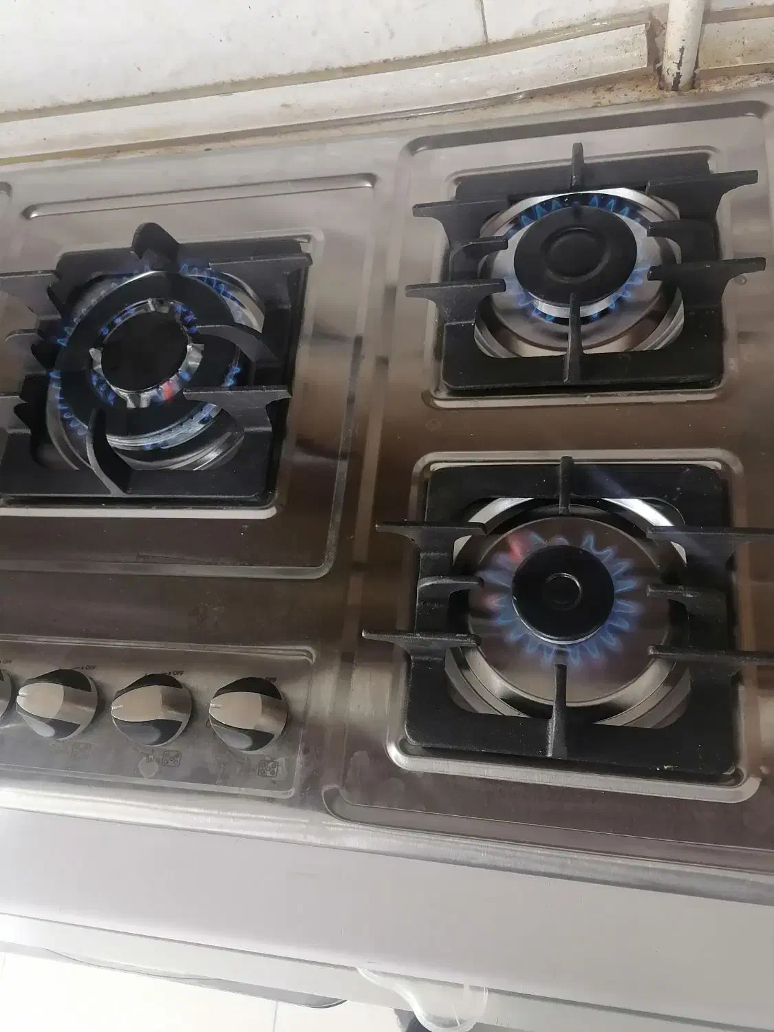 فروش گاز صفحه ای استیل|اجاق گاز و لوازم برقی پخت‌وپز|سیرجان, |دیوار