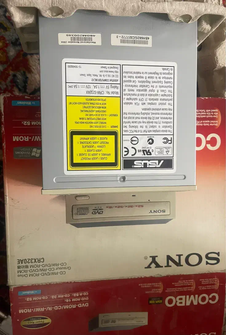 DVD-ROM دی وی دی رم|قطعات و لوازم جانبی رایانه|اراک, |دیوار