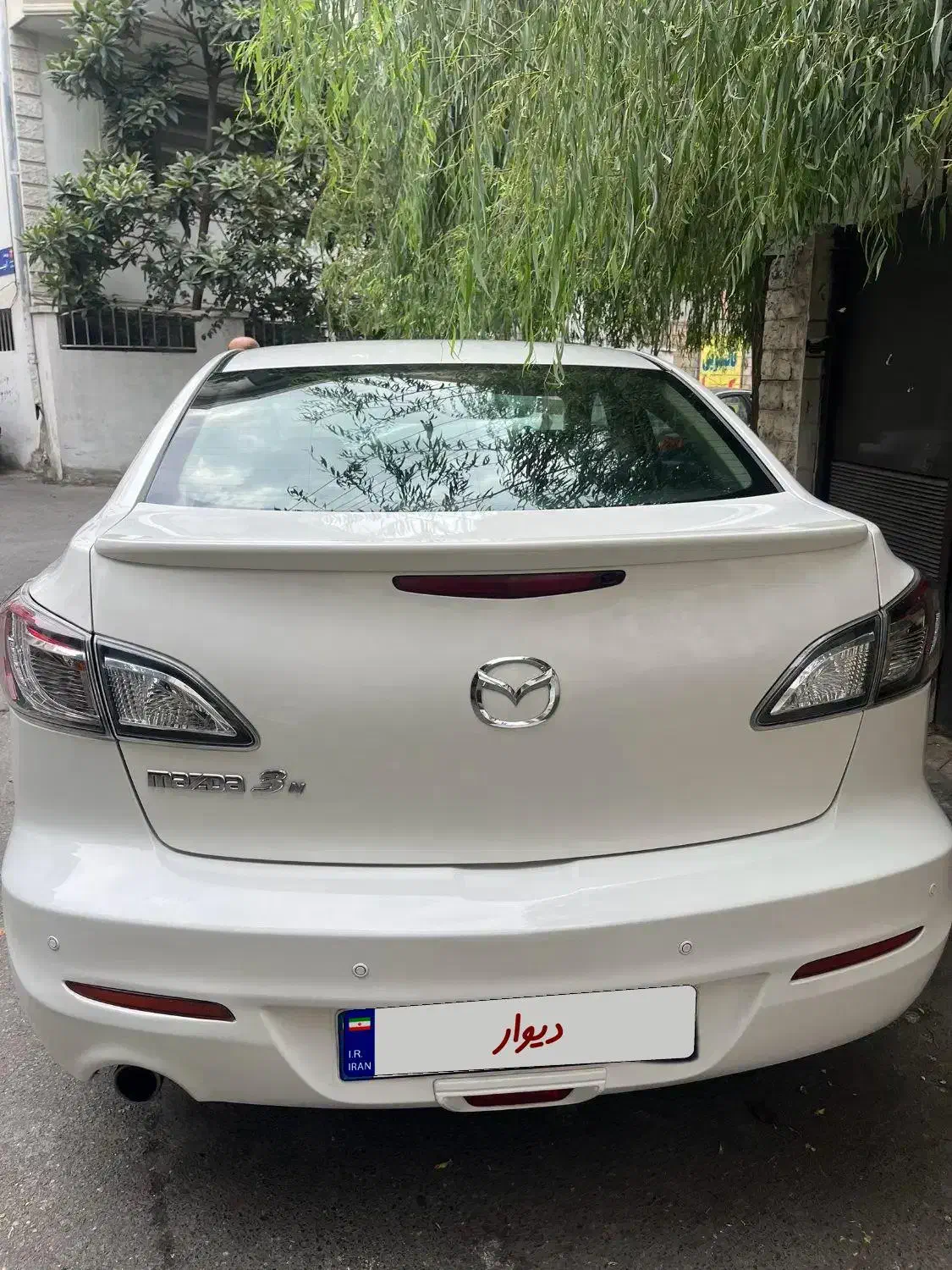 مزدا 3N تیپ ۴ ۱۳۹۵ سفید در حد صفر نوی نو در ساری|خودرو سواری و وانت|ساری, |دیوار