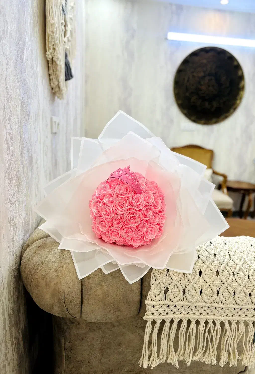 دسته گل|گل مصنوعی|اصفهان, آبشار|دیوار