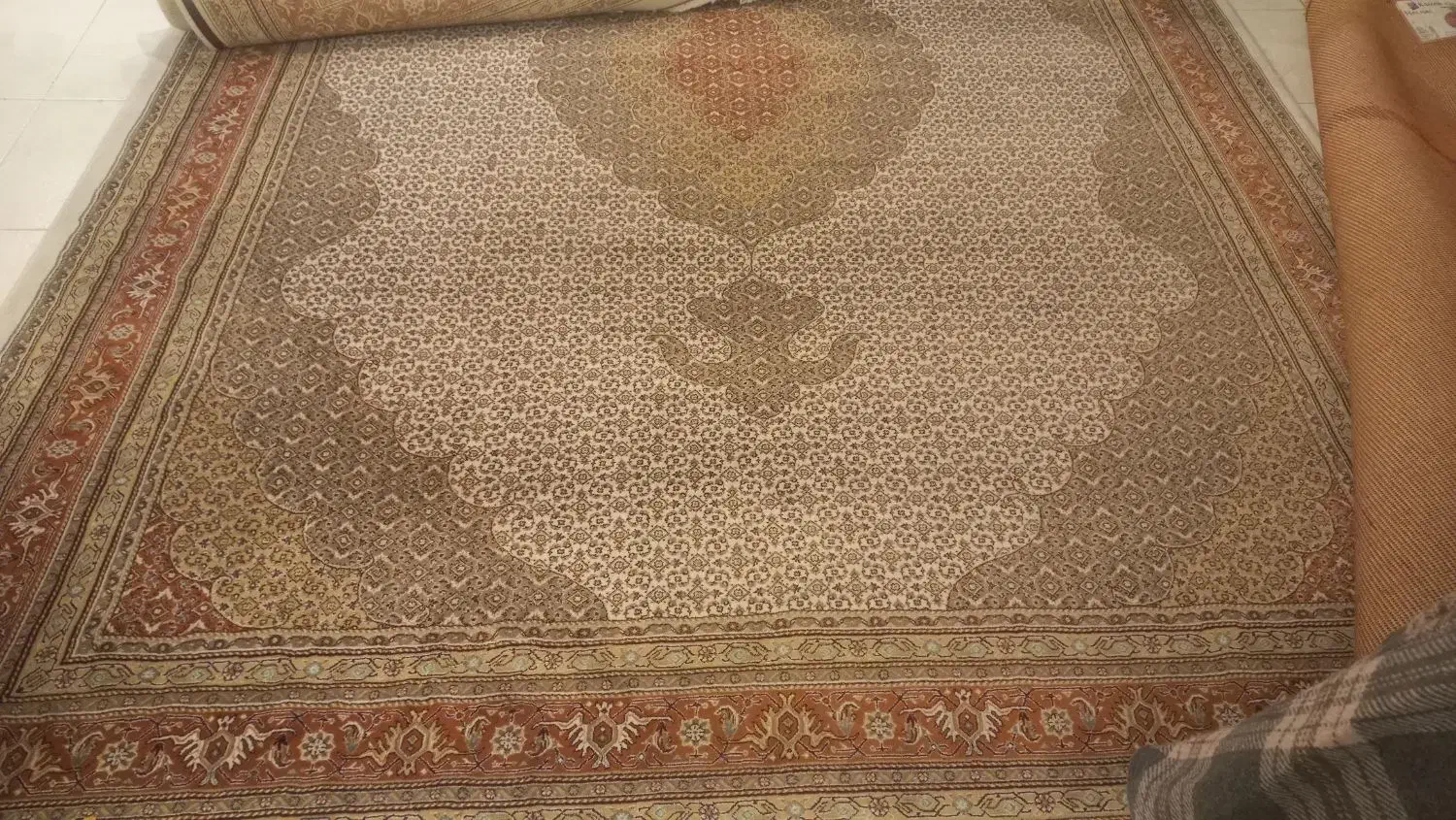 یک عدد فرش نقش ماهی بسیارتمیز۹متری|فرش|شیراز, چوگیاه|دیوار