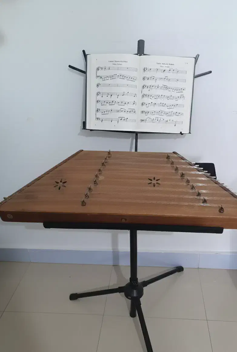 میز سنتور کاملا نوی نو با جعبه|سازهای سنتی|ورامین, ورامین|دیوار