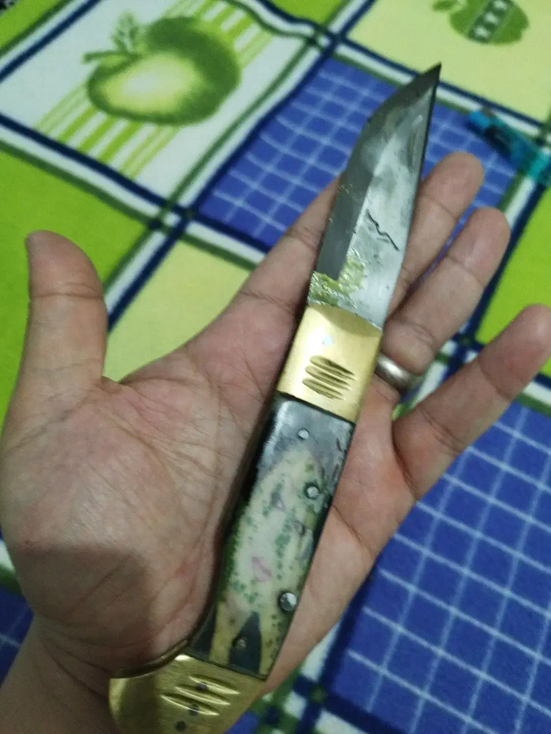 چاقوی دنده‌ای 8دنده سایز بزرگ|کوهنوردی و کمپینگ|اهواز, فدک|دیوار