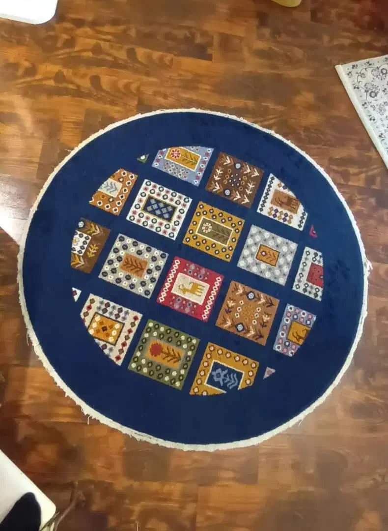 فرش گرد|فرش|تهران,  امام زاده قاسم (نیاوران)|دیوار