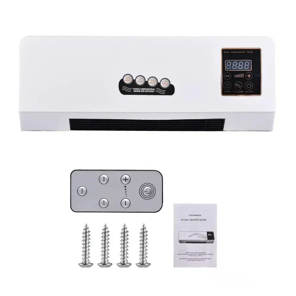 بخاری هیتر دیواری دوکاره سرما و گرما عمده و تک|بخاری، هیتر، شومینه|کرمان, |دیوار