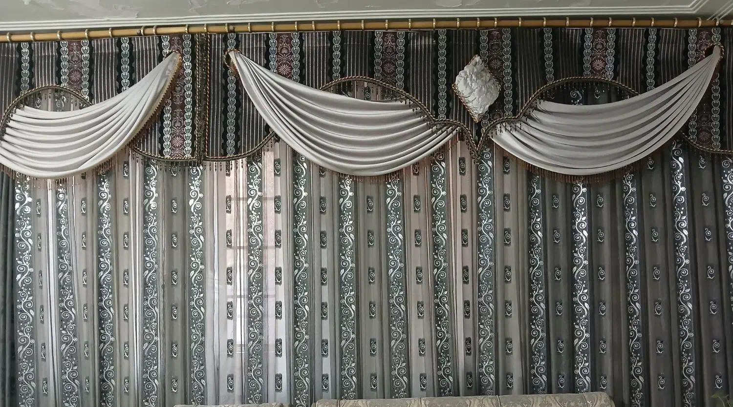 پرده|پرده، رانر، رومیزی|قم, ولیعصر|دیوار