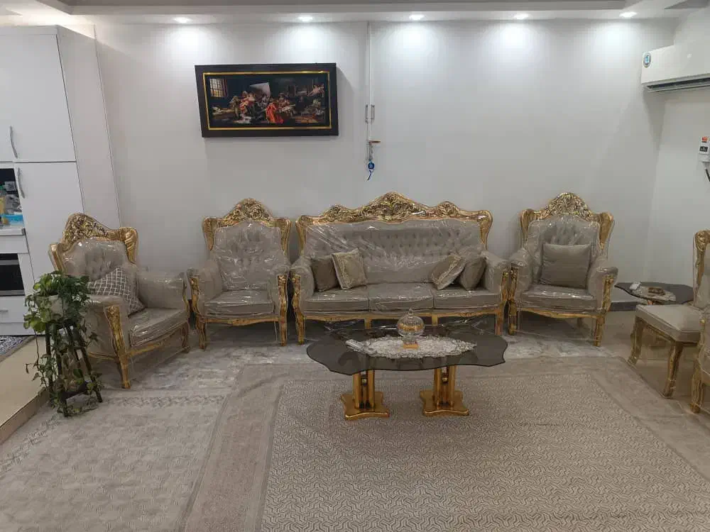 مبل سلطنتی نهارخوری|مبلمان خانگی و میز عسلی|اهواز, کوی جانبازان(دانش)|دیوار