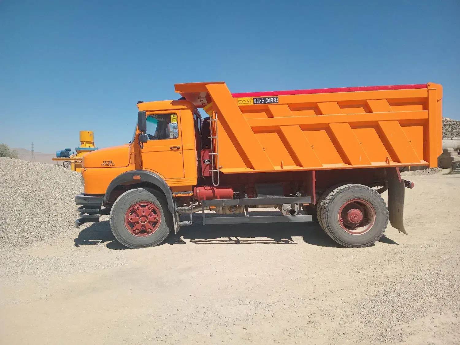 حمل ماسه با بنز تک|خدمات حمل و نقل|نهاوند, |دیوار