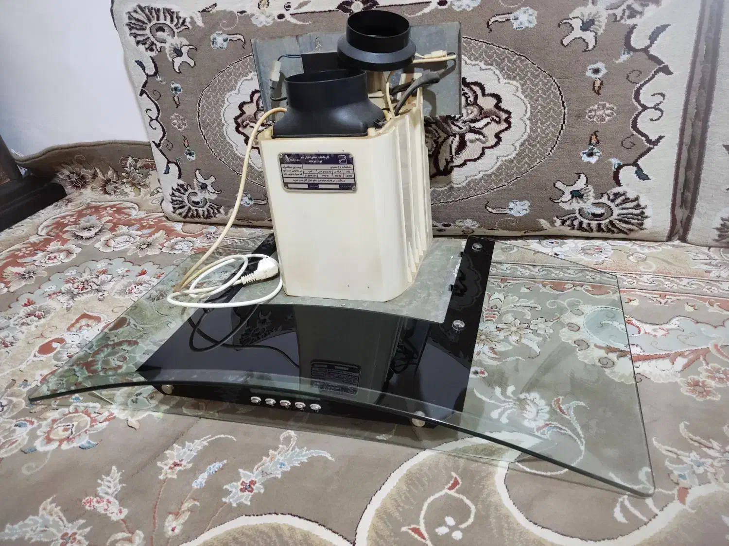 هود آشپزخانه مدل شومینه ای اخوان جم اصل|هود|نیشابور, سرآب کوشک|دیوار