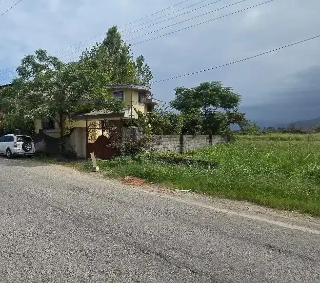 تنکابن۲۸۰مترلب آسفالت تجاری ۲دقیقه تا بلوار و دریا|فروش زمین و ملک کلنگی|خرمآباد (تنکابن), |دیوار