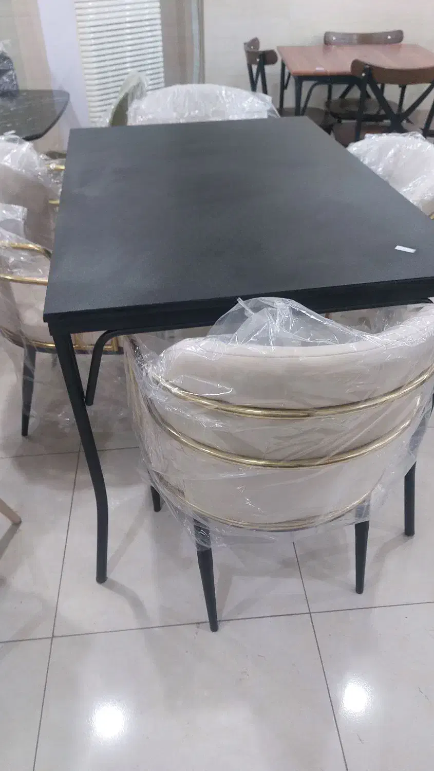 میز 4 نفره طرح فاولر، اقساط 12ماه بدون پیش|میز و صندلی غذاخوری|دزفول, |دیوار