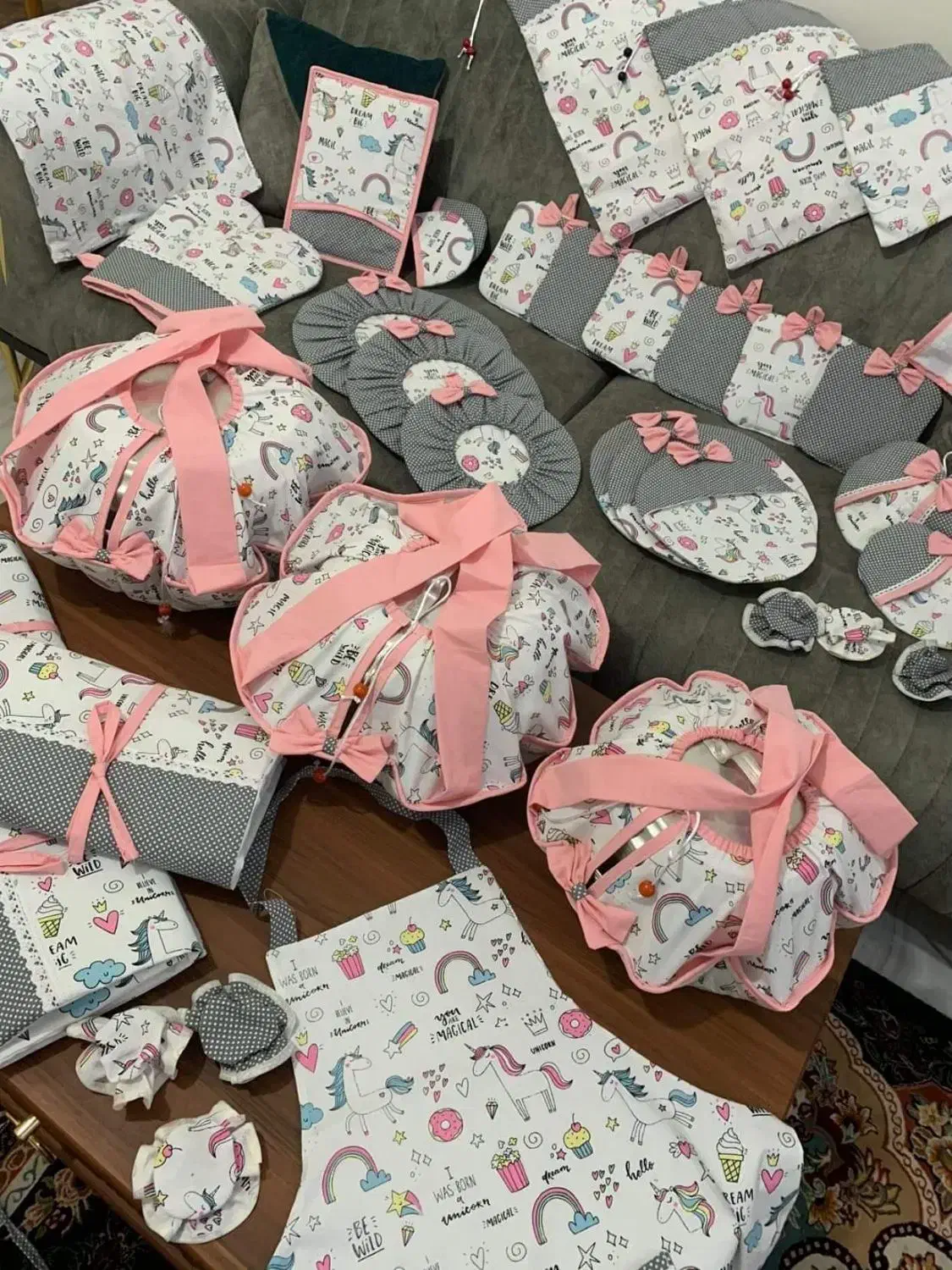 آموزش دوخت سرویس آشپزخانه|سفره، حوله، دستمال آشپزخانه|شیراز, ماه فیروزان|دیوار