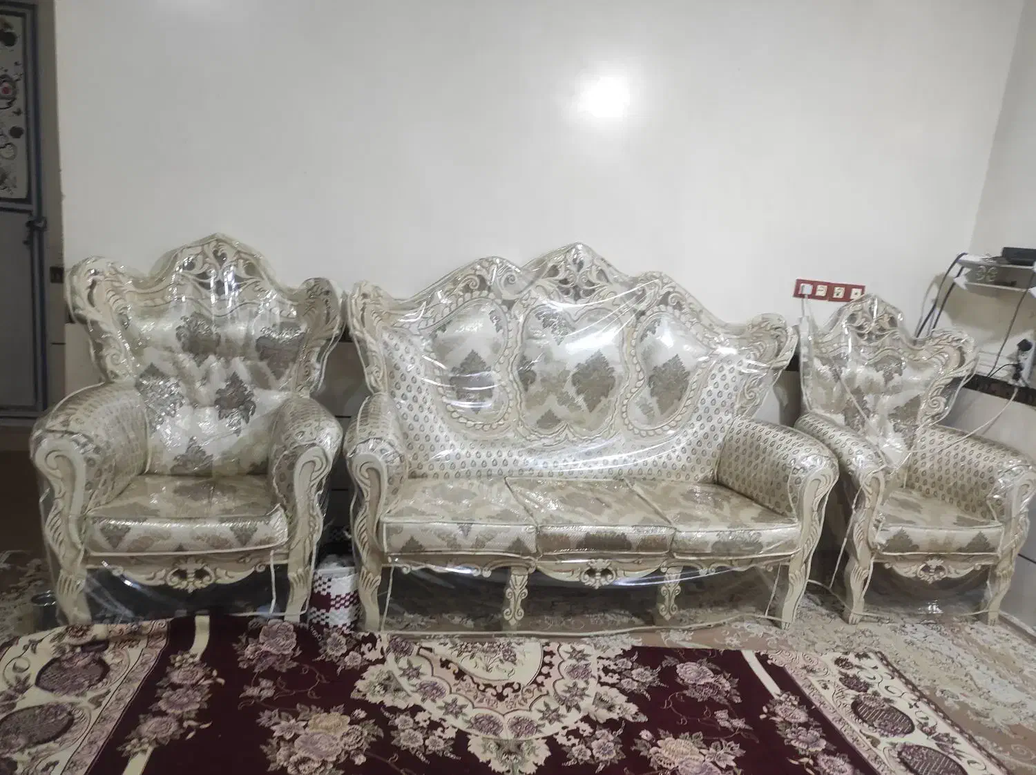 مبلمان هفت نفره|مبلمان خانگی و میز عسلی|امیدیه, |دیوار