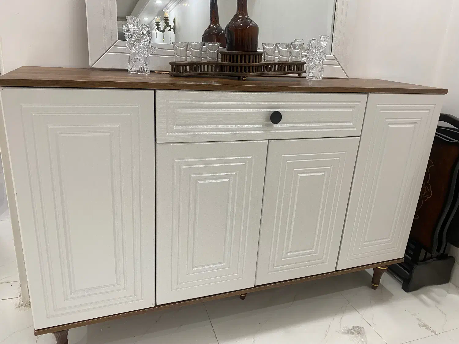 آینه کنسول و میز تی وی|بوفه، ویترین، کنسول|تهران, شهرک ابوذر|دیوار