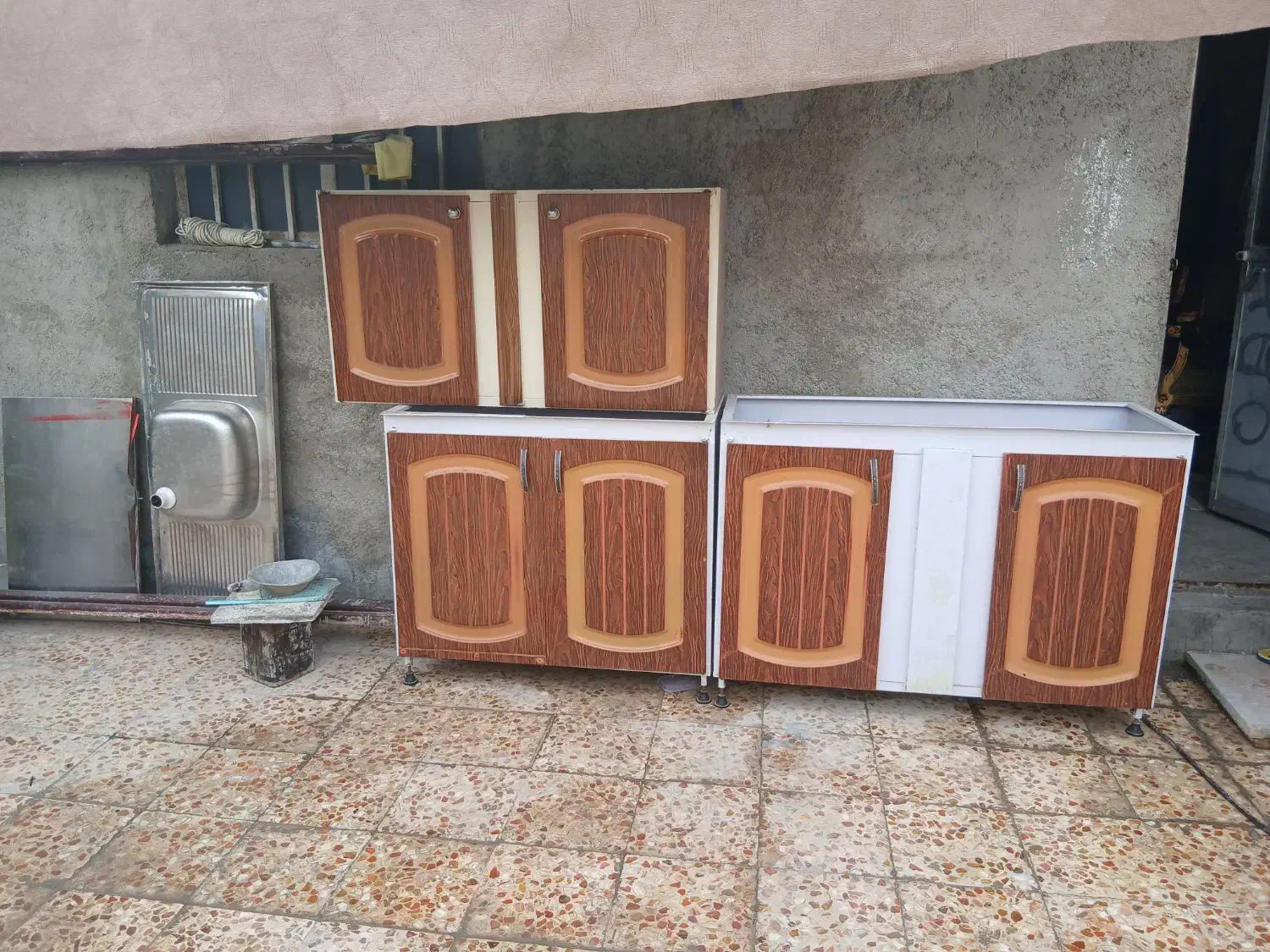 چند عدد در و کابینت|مصالح و تجهیزات ساختمان|ایذه, |دیوار