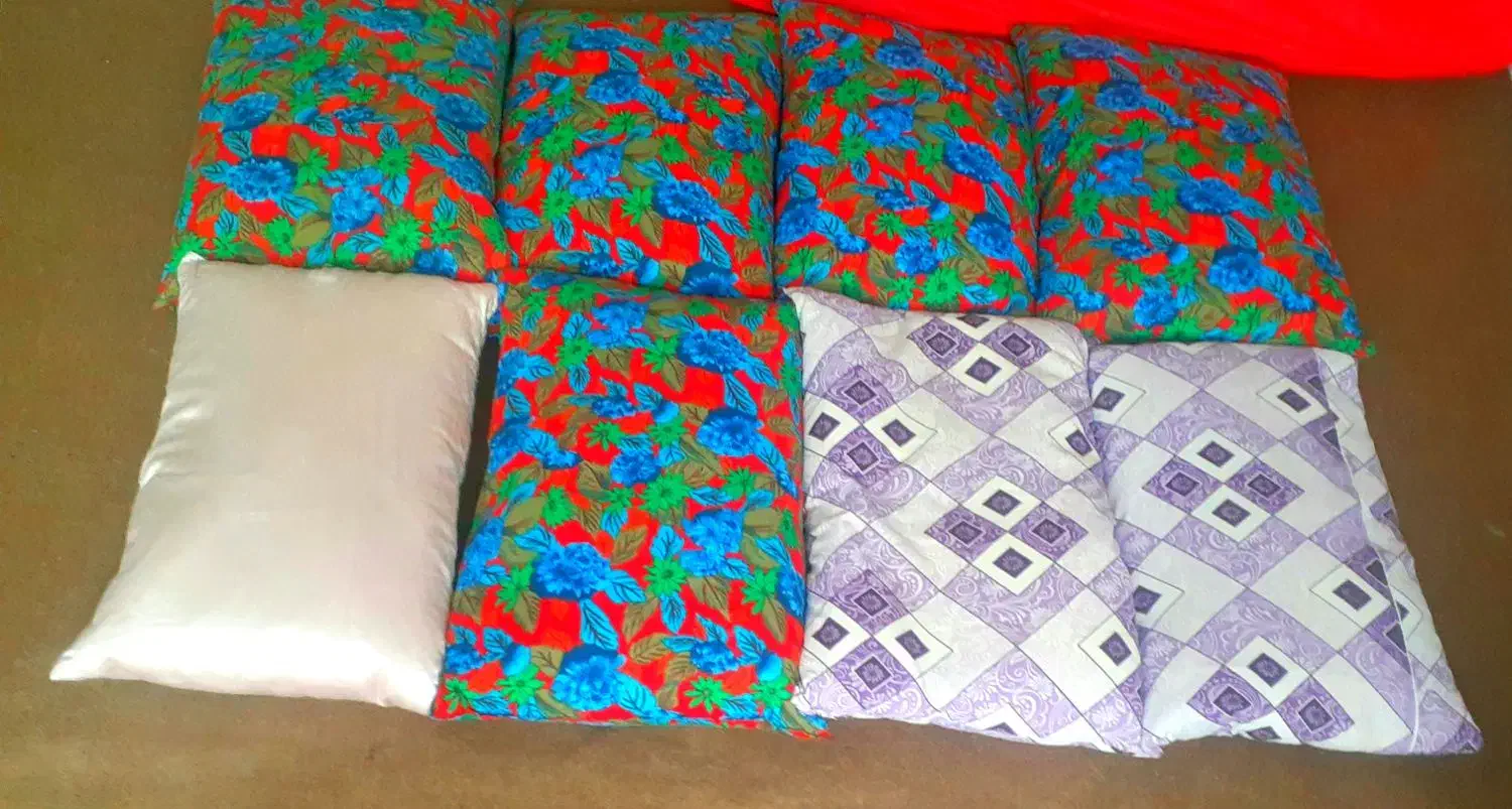 بالشت جهاز پر خالص ۸ عدد|رختخواب، بالش، پتو|اردبیل, |دیوار