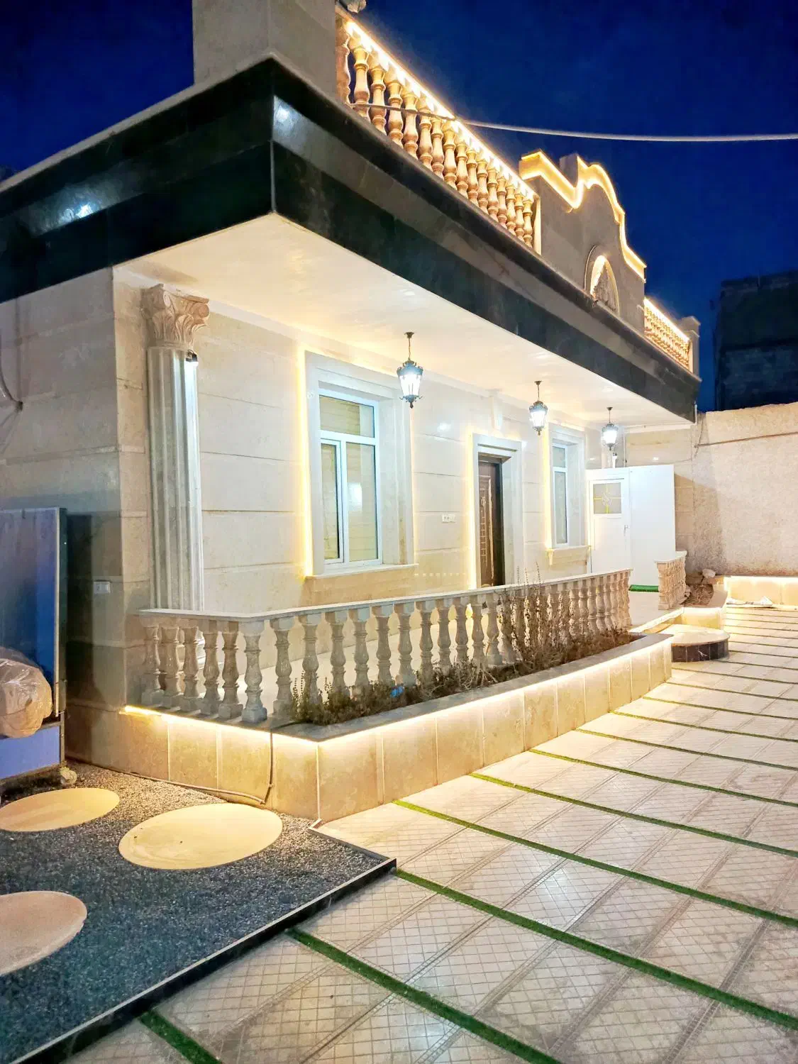 350مترباغ ویلا/120متر دوخواب مبله /باغستان ایجدان|فروش خانه و ویلا|جوادآباد, |دیوار