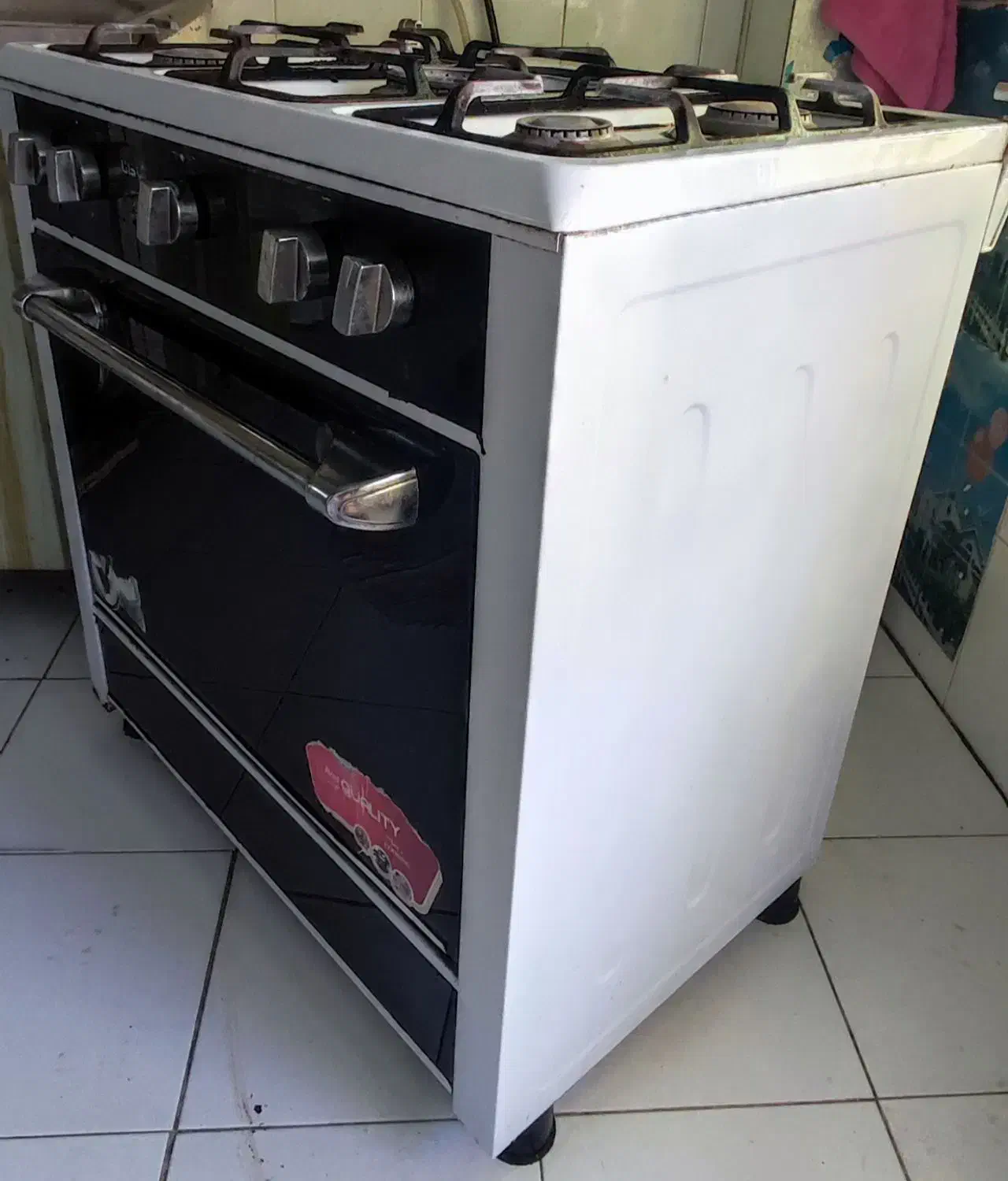 اجاق گاز طرح فر پنج شعله کاملا سالم|اجاق گاز و لوازم برقی پختوپز|گرگان, |دیوار