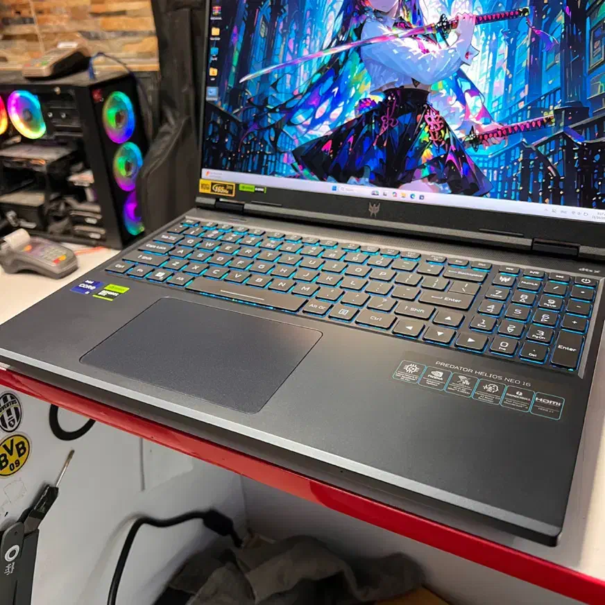 لپتاپ غول گیمینگ i9 گرافیک ۸ گیگ|رایانه همراه|قدس, شهر‌قدس|دیوار