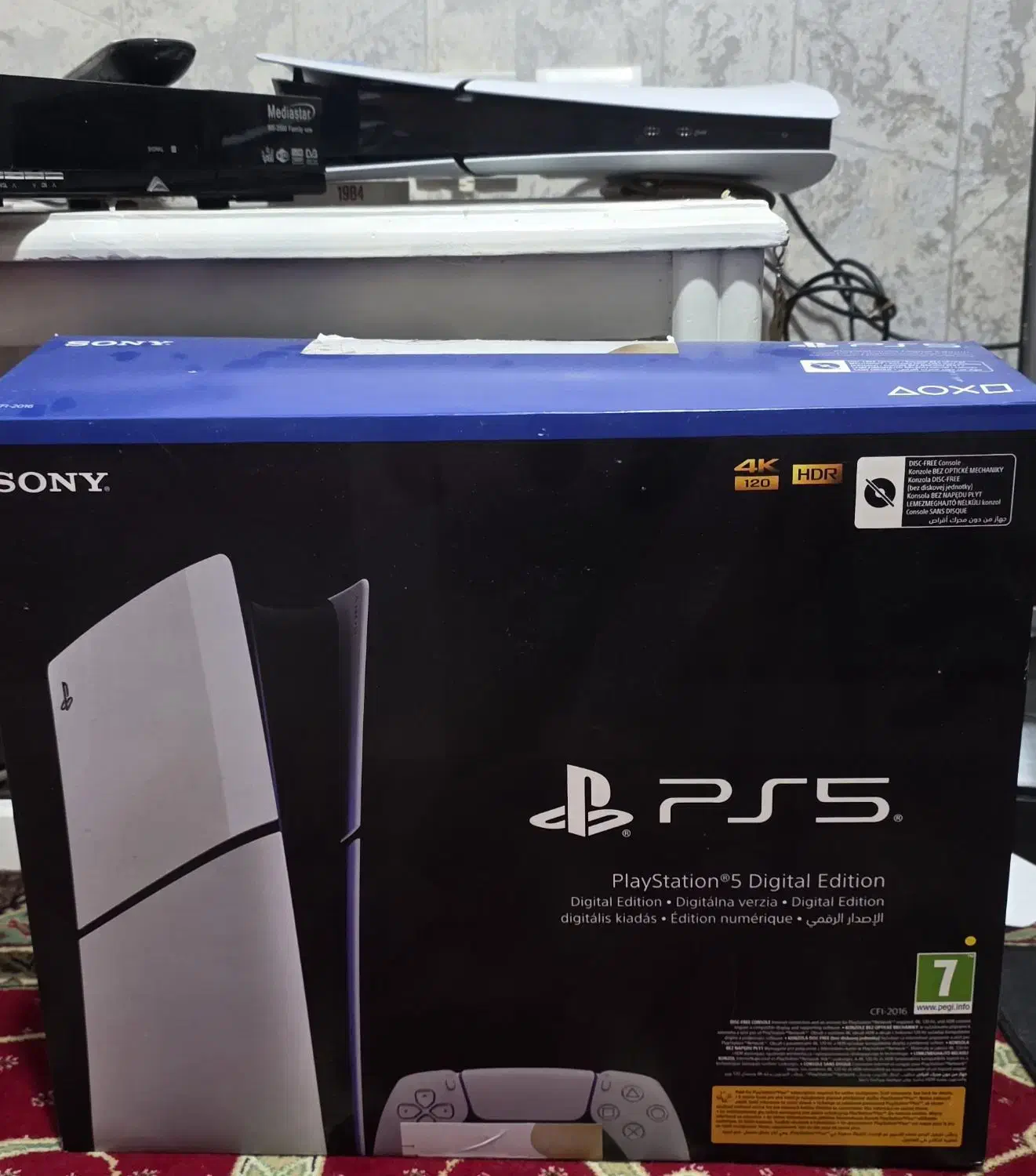 Ps5 slim پلی استیشن 5 اسلیم|کنسول، بازی ویدئویی و آنلاین|خرم‌آباد, |دیوار