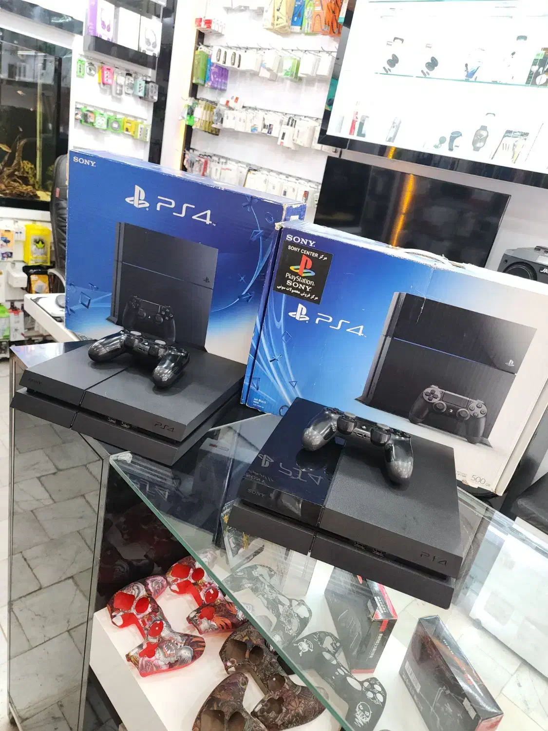 ps4 fat کپی خور و اکانتی ۵۰۰گیگ|کنسول، بازی ویدئویی و آنلاین|اردکان, |دیوار