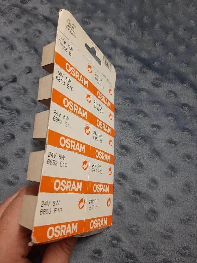 لامپ پیچی ۱۲ ولت osram|ریسه و چراغ تزئینی|تهران, تهرانپارس شرقی|دیوار