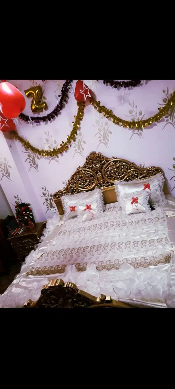 تخت خواب سلطنتی|تخت و سرویس خواب|لردگان, |دیوار