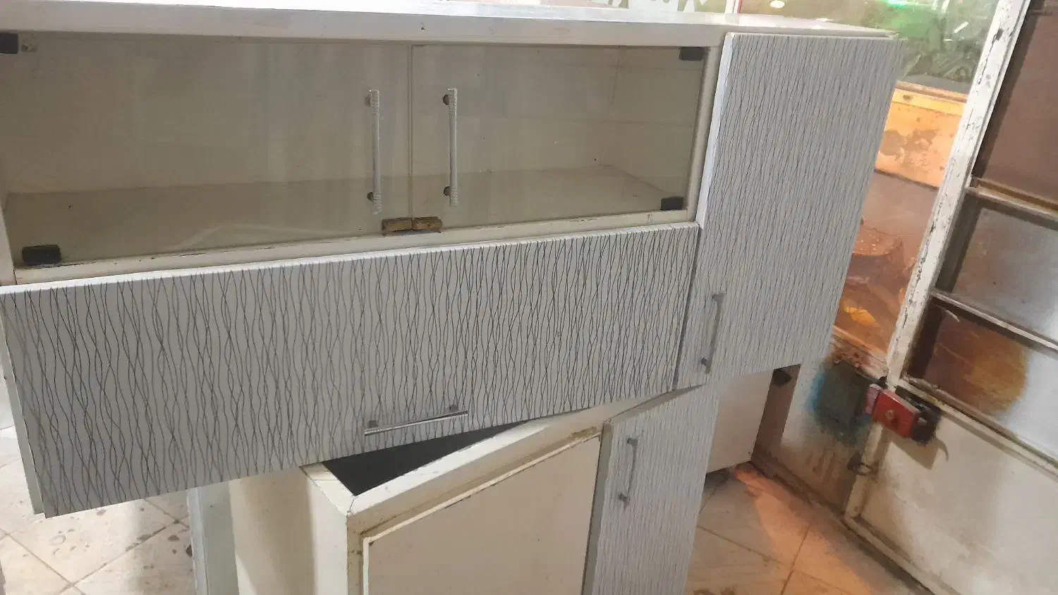 کابینت فلزی در حد نو|مصالح و تجهیزات ساختمان|شیروان (خراسان), |دیوار