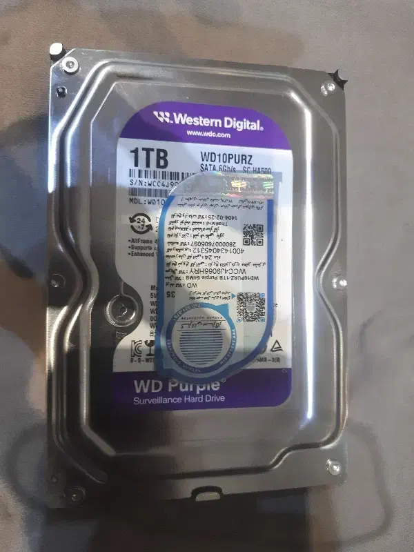 هارد۱ترا با ۳۰ماه گارانتی|قطعات و لوازم جانبی رایانه|تهران, شارق|دیوار