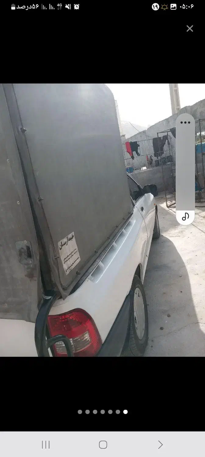 وانت پراید سفید صدفی مدل نیمه دوم ۹۹تحویلی۴۰۰|خودرو سواری و وانت|بهبهان, |دیوار