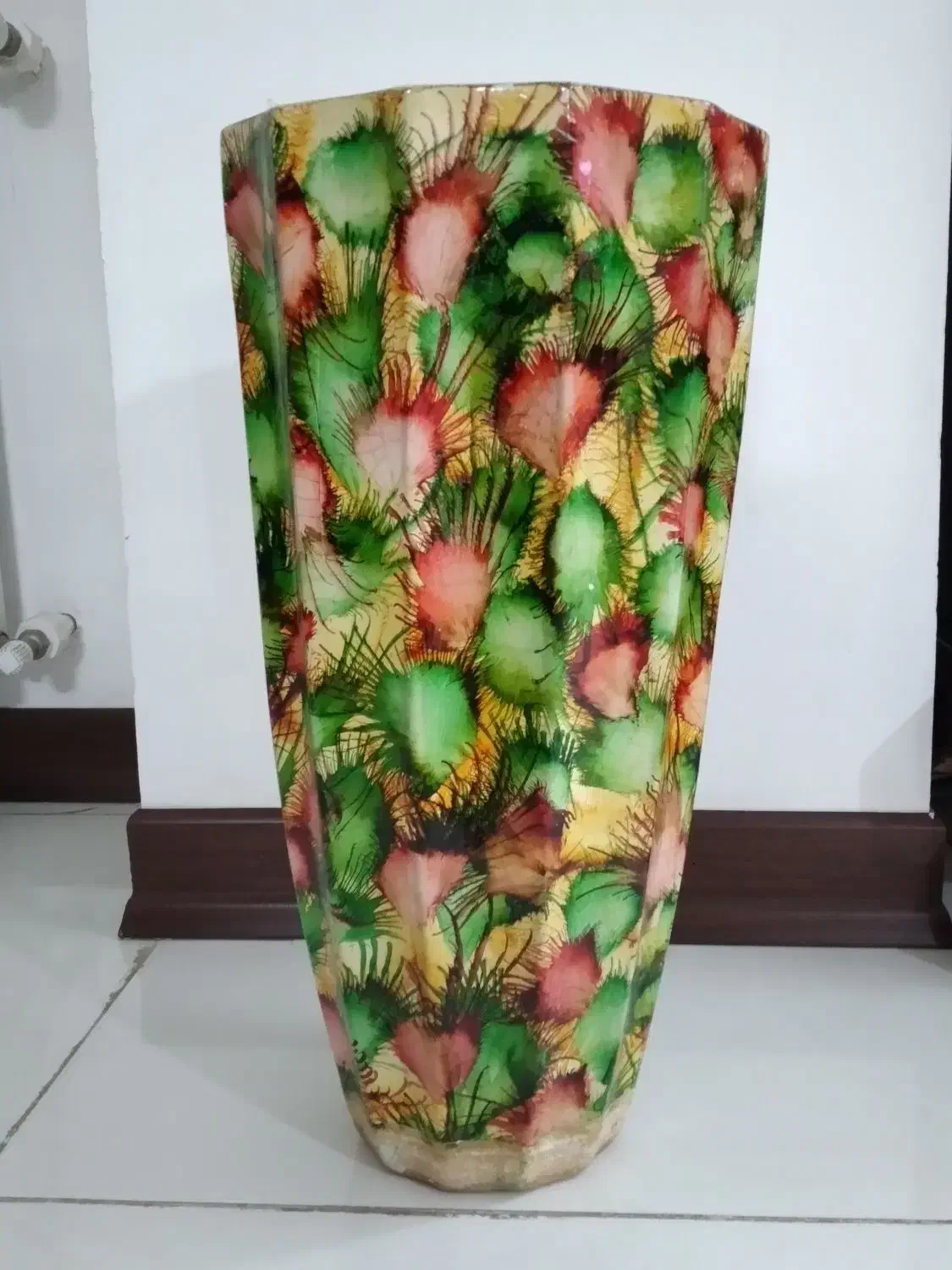 گلدان|گل و گیاه طبیعی|پاکدشت, پاکدشت (مامازند)|دیوار